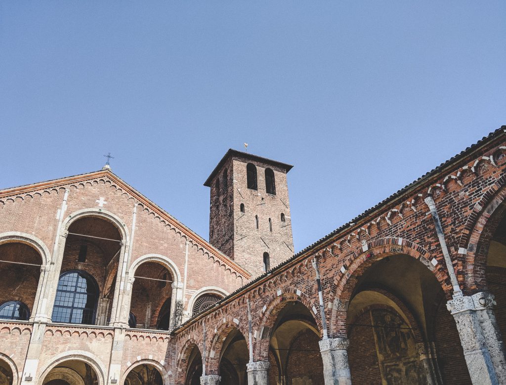 Die Kirche Sant´Ambrogio in Mailand