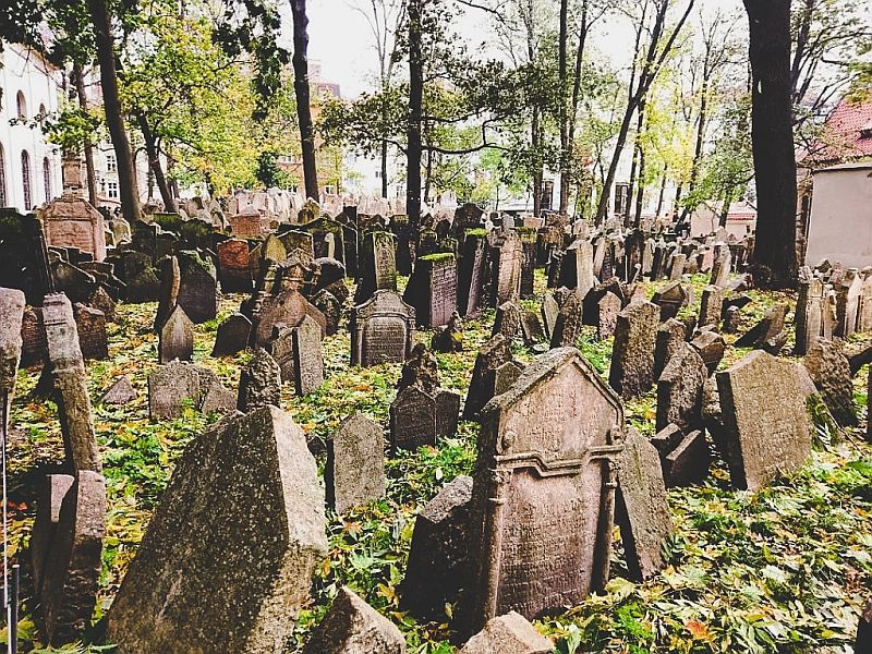 Der alte jüdische Friedhof in Prag