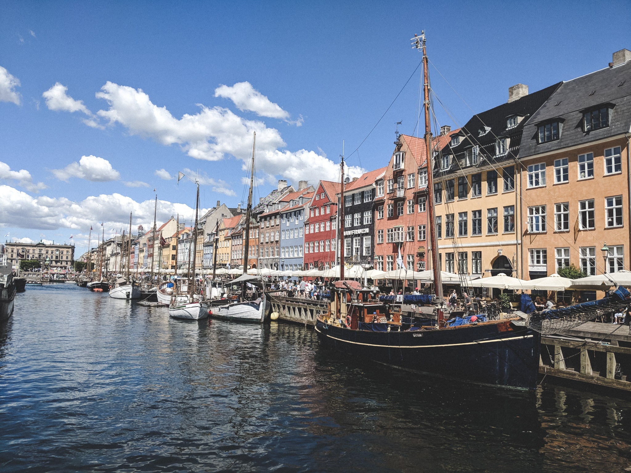 Der bunte Nyhavn in Kopenhagen