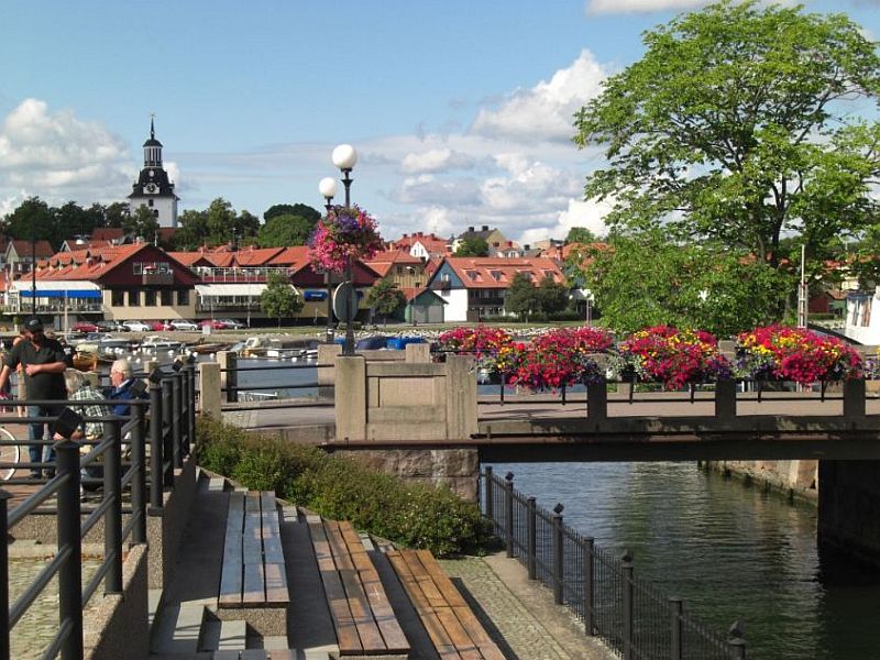 Südschweden Highlights - Die Stadt Västervik in der Provinz Kalmar